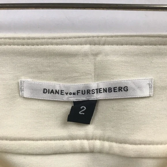 Diane von Furstenberg  ecru wrap skirt - Picture 7 of 11